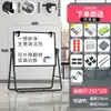 Pizarra Blanca Tablero de Escritura para Niños Tipo Soporte Doble Cara Pequeña Pizarra Magnética Plegable para el Hogar Vertical Blanca Clase Enseñanza Comercial