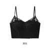 Nueva Lencería Sexy de Encaje Puro Deseo con Cuello en V para Mujer, Sujetador de Moda Estilo Francés para Mujer, Capas con Camisola