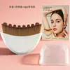 Cepillo Linfático, Pincel para Contorno, Cepillo para Masaje Facial, Herramienta para Definir la Mandíbula, Herramienta para Aliviar la Fatiga, Cepillo Gua Sha para Cuidado de Ojos y Cuello