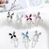 Little Red Book Hot Selling Alloy Diamond Tassel Corrente Dupla Borboleta Fada Unhas Jóias Artesanais DIY Material Acessórios
