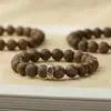 Pulsera Auténtica de Madera de Águila para Hombres y Mujeres S925 Doce Signos del Zodíaco Buda Pulsera de Madera Plateada Cuentas de Buda Venta al por Mayor