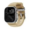 La Correa de Silicona Wild Trail es Adecuada para Apple 10 S11 Generación iWatch Ultra Hebilla de Metal de Aleación de Titanio Pulsera Deportiva