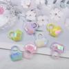 Colgante UV Acrílico DIY Anillo Llavero Colgante para Bolsa Color Macaron Accesorios de Joyería para Bolsa Colgante de Coche