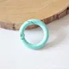 Anillo de Resorte Metálico Abierto Lacado de 20 mm / 25 mm Hebilla de Anillo para Libro Hebilla de Resorte de Conexión Accesorios Hechos a Mano para Joyería