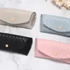 Nuevo estuche de moda anti-presión para gafas tejido personalizado portátil de cuero para gafas de sol caja de gafas de sol ventas directas de fábrica