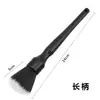Cepillo de Limpieza para Interiores de Coche, Cepillo para Eliminar el Polvo de las Salidas de Aire Acondicionado, Cepillo para Lavado de Coches, Cepillo de Cerdas Suaves, Herramienta de Limpieza para Ranuras del Interior del Coche