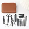 Amazon Set de Arte para Uñas Negro Marrón de 26 Piezas, Set de Herramientas Personalizado para Arte de Uñas con Puntas Afiladas Inclinadas y Planas, Diseño Antisalpicaduras