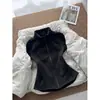 Chaqueta de Polar Ajustada para Mujer Revestimiento de Chaqueta Shell Otoño/Invierno 2026 Sudadera con Forro de Polar Doble Cara