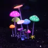 Comercio electrónico transfronterizo directo de fábrica acuario pecera paisajismo joyería silicona simulación de software coral-nueve hongos