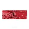 Faixa de Cabeça Estampada Amazon Faixa de Cabeça Boêmia Castanha Rosa Cruzada de Aba Larga Europeia e Americana Faixa de Cabeça Feminina