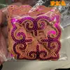 Ropa de rendimiento accesorios cosplay animación traje étnico tela bordada lentejuelas subsidio planchado 8578# planchado