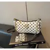 Bolso de Hombro Nuevo 2026 con Cadena de Lunares, Bolso de Hombro y Cruzado de Moda y Versátil, Bolso de Mano de Diseño de Nicho de Alta Gama