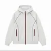 Sudadera con capucha color block Hasselblad, unisex, nuevo estilo primavera/otoño, chaqueta deportiva con cremallera, diseño de patchwork deconstruido, top estilo preppy