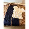 Pijama de Manga Corta con Adorno de Encaje Estilo Coreano con Almohadillas en el Pecho para Mujer, Nuevo Conjunto de Ropa de Casa de Modal Verano 2026 Adecuado para Salir