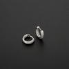 Pendientes con accesorios explosivos transfronterizos, populares en Europa y América, con circonitas, de plata dorada, oro rosa, sencillos y llenos de diamantes.