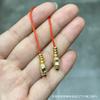 Accesorios de Joyería de Cuentas Budistas DIY Cadena para Teléfono Móvil Pulsera Colgante Collar para Colgar en Bolso Original