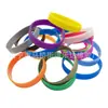 Venda Direta da Fábrica Pulseira de Silicone Pulseira Esportiva Manga de Borracha Cinto Laço de Couro Cor Personalizada Resistente ao Desgaste e Durável