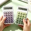 Calculadora de aspecto elegante, Pequeña computadora específica para oficina financiera, Calculadora linda de dopamina para estudiantes