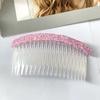 Novo pente de cabelo com acabamento de cor para crianças, artefato de acabamento para cabelo quebrado, pente invertido para cabelo quebrado para meninas