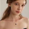 Collar de perlas para mujer, otoño e invierno, ligero, de lujo, cadena de suéter, nicho, cadena de clavícula de alta gama, colgante versátil de moda, joyería al por mayor