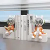 Figura popular de astronauta para oficina, estudio, escritorio y decoración del hogar, artesanía de resina de astronauta