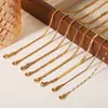 Procesamiento y Personalización de Pulseras Europeas y Americanas de Acero Inoxidable, Cadenas Retorcidas, Cadenas de Hoja, Cadenas Figaro, Cadenas de Hueso de Serpiente, Pulseras Transfronterizas de Acero de Titanio
