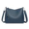 Bolso Nuevo de Comercio Exterior para Mujer de Mediana Edad, Bolso de Hombro Retro Versátil Elegante de Color Sólido, Bolso Cruzado de Mamá de Moda con Textura Venta al por Mayor