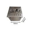 Máquina de Pulverización Electrostática Máquina de Recubrimiento en Polvo Accesorios Cubo de Suministro Centralizado de Polvo Cubo de Fluidización Cabina de Pulverización Ciclónica Grande Cubo Cuadrado de Polvo Placa de Fluidización