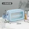 Nueva Bolsa de Lavado Impermeable de PVC para Ins, Celebridad de Internet, Gran Capacidad para Cosméticos, Bolsa Transparente de Almacenamiento para Viajes, Bolsa de Baño de Fábrica
