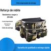 Bolsa de cintura para eletricista por atacado, multifuncional, portátil, para papel de parede, bolsa de cintura para ferramentas, bolsa de manutenção de pano Jin, bolsa pendurada para carpintaria, bolsa de pregos