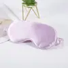 Mascarilla de Seda de Doble Cara para Dormir, Aviación, Transpirable, Bloqueadora de Luz, Compresa Caliente de Seda de Morera, Compresa Fría, Mascarilla de Seda de Hielo al por Mayor