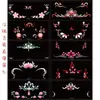 Pegatinas para Cejas Infantiles, Pegatinas para la Frente Hanfu, Maquillaje Tradicional Chino, Decoraciones para las Esquinas de los Ojos, Pegatinas para Actuaciones, Pegatinas de Tatuaje Impresas, Hechas a Medida