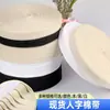 Fita de Algodão Espinha de Peixe Fita Espinha de Peixe Fita de Tecido Tira de Acabamento Tira para Marcha Viés Fita Tecida Faixas para Pernas Faixa de Gaze