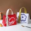 Nueva bolsa de hielo bolsa para comida aislamiento alto valor de color aislamiento bolsa para lonchera al por mayor lonchera para estudiantes bolsa para almuerzo bolso de mano grande