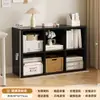 Estante de Livros Armário Divisória de Cabeceira Rack de Armazenamento de Chão Armário de Grade Lateral para Quarto Armazenamento Armário de Oito Compartimentos Armário de Armazenamento