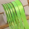 Fita Verde Fluorescente de 12345 cm de Largura Fita Fita de Seda Fita de Tecido Decoração de Feriado de Natal Casamento Artesanal