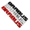Adecuado para Mercedes-Benz Brabus Brabus Letra Logo de Coche Cuerpo Maletero Trasero Etiqueta Letra Pegatina de Coche Etiqueta Pegatina de Coche
