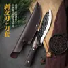 Cuchillos Especiales Afilados para Sacrificar Cerdos y Ovejas Cuchillos Pequeños Afilados para Cortar Carne Cuchillo de Carne Cuchillo de Carne Mongol de Mano Rápido