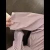 Pijama de manga corta estilo coreano con estampado de caballito perezoso para mujer, conjunto de ropa de casa de otoño casual con pantalones largos a rayas, se puede usar en el exterior
