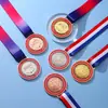 Medallas metálicas giratorias de alta gama personalizadas para eventos deportivos, medallas conmemorativas para carreras de maratón, medallas conmemorativas de metal