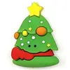 Novas Contas de Silicone de Natal Caneta com Contas Contas de Foco Acessórios de Contas Soltas Cartoon de Grau Alimentício Contas de Silicone 3D Atacado
