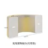 Vitrine branca de fábrica para amostras de cosméticos, display de armazenamento, display luminoso, suporte de exibição Nakajima