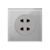 Enchufe de pared británico de dos posiciones con interruptor Panel de enchufe estándar británico de Hong Kong Enchufe estándar británico 146