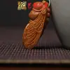 Pingente de Corrente para Celular Sapo de Madeira Arco-Íris Yiming Xianyuan Sandália Criativa de Sândalo Animal Desenho Animado Sapo Ornamento