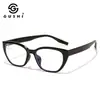 Nuevos Armazones de Gafas Ojo de Gato Transfronterizos para Mujer, Gafas Lisas Retro Anti-Luz Azul, Armazones Lisos con Inserciones de Pines en los Extremos, Venta al por Mayor en Europa y América
