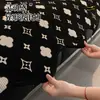 Almofada de Sofá de Veludo Chenille Espessa Estilo Natalino Nórdico 2026 Novo Modelo Formato Irregular Antiderrapante Universal para Todas as Estações Almofada de Assento Manta de Sofá