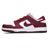 Zapatos Putian Aj Zapatos de Hombre Dunk Tenis Rojo Vino Zapatos Deportivos de Caña Baja Air Force One Casuales Zapatos de Mujer Estilo Nuevo