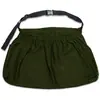 Delantal de Jardinería para Frutas y Verduras de Comercio Exterior Gran Capacidad Bolsillo Grande con Solapa Hebilla de Ajuste en los Pantalones Babero de Media Longitud Fabricante Una Pieza Venta al por Mayor