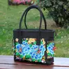 Venda Direta da Fábrica Nova Bolsa Estilo Étnico de Yunnan Bolsa de Ombro Bordada para Mulheres Bolsa de Contas Bordada Bolsa de Mão de Lona
