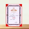 Capa Pérola, Capa para Certificado em Branco, Capa de Proteção para Prêmios, Capa de Coleção para Discursos, Produção de Hot Stamping Wy